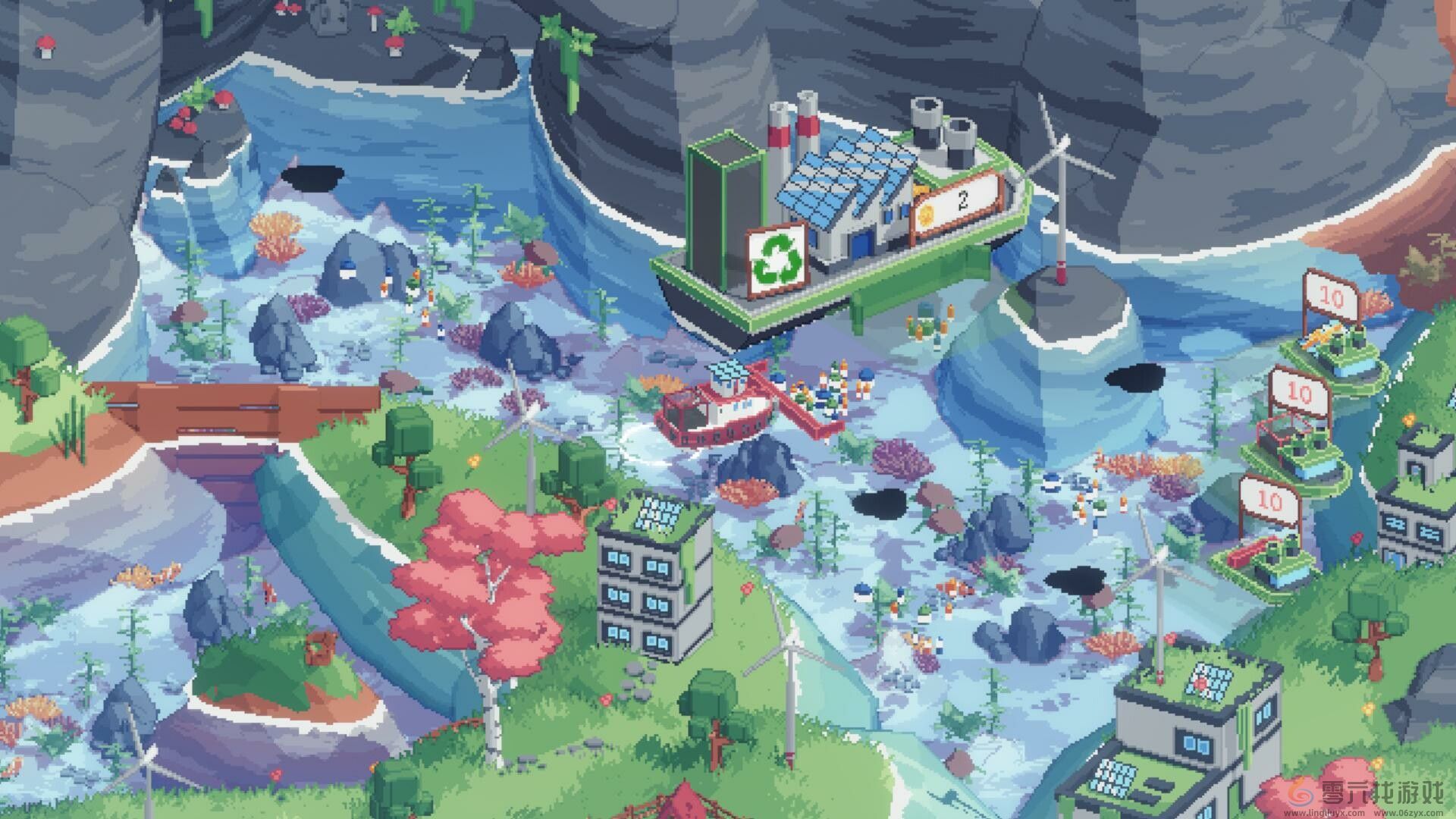 小清新风格休闲游戏《溢出》现已在Steam平台推出升级版试玩Demo(图4)