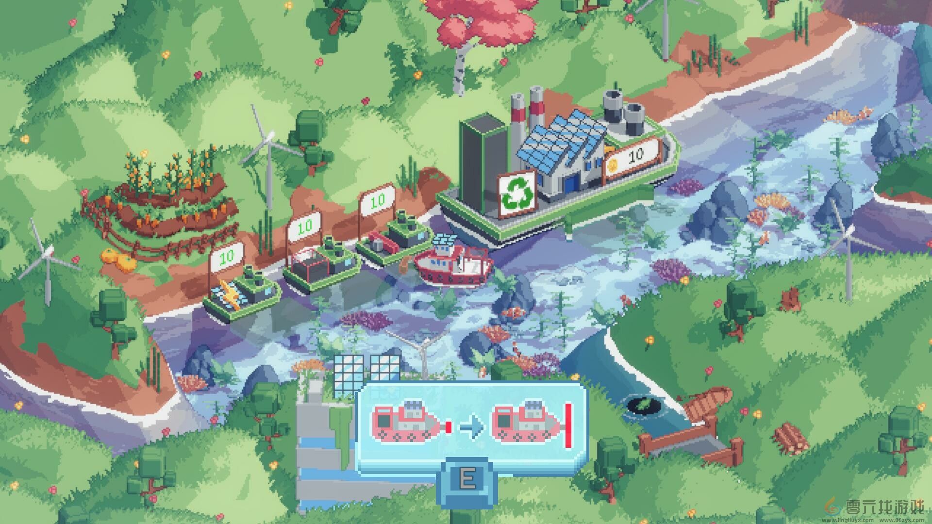 小清新风格休闲游戏《溢出》现已在Steam平台推出升级版试玩Demo(图5)