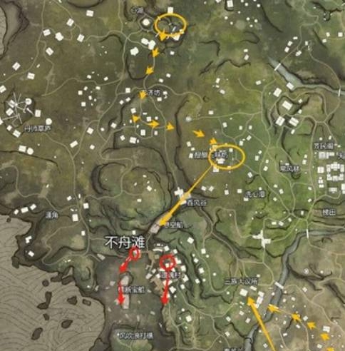 永劫无间手游不舟滩搜刮路线怎么选择