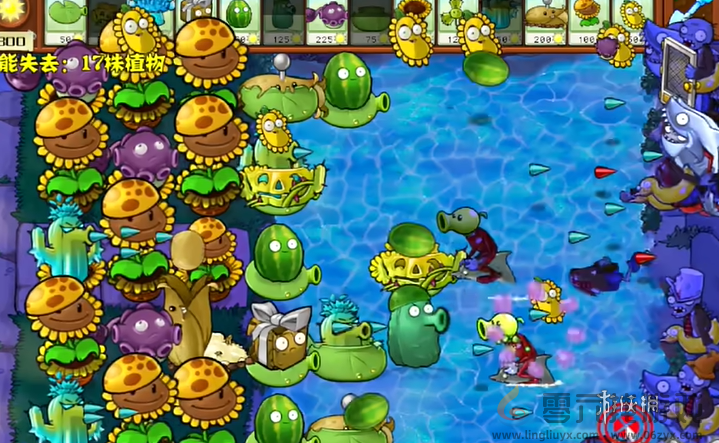 植物大战僵尸杂交版冒险第七十六关怎么过(图5) 植物大战僵尸杂交版冒险第七十六关怎么过(图5)