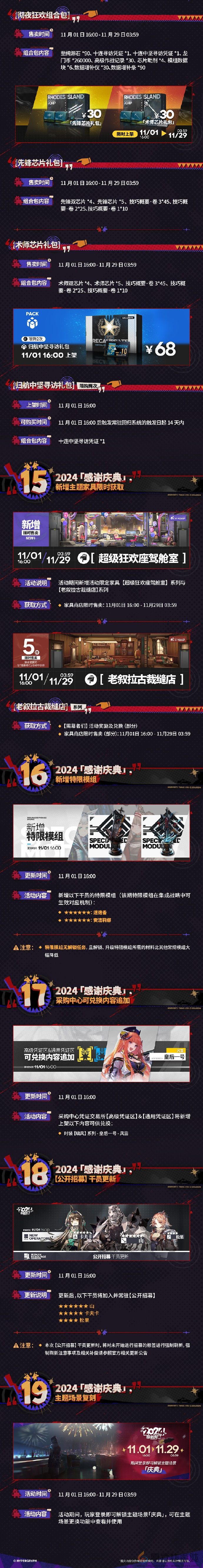 明日方舟感谢庆典2024活动汇总(图4)