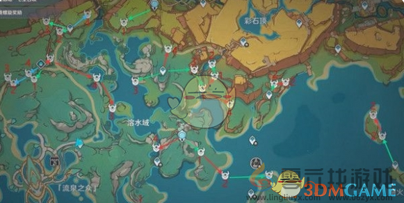 原神龙冠武士的金哨全收集位置一览(图6) 原神龙冠武士的金哨全收集位置一览(图6)