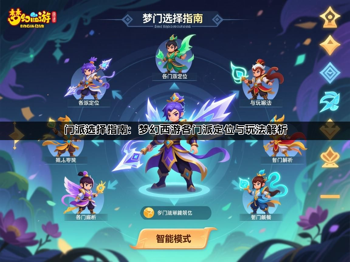 门派选择指南：梦幻西游各门派定位与玩法解析(图1)